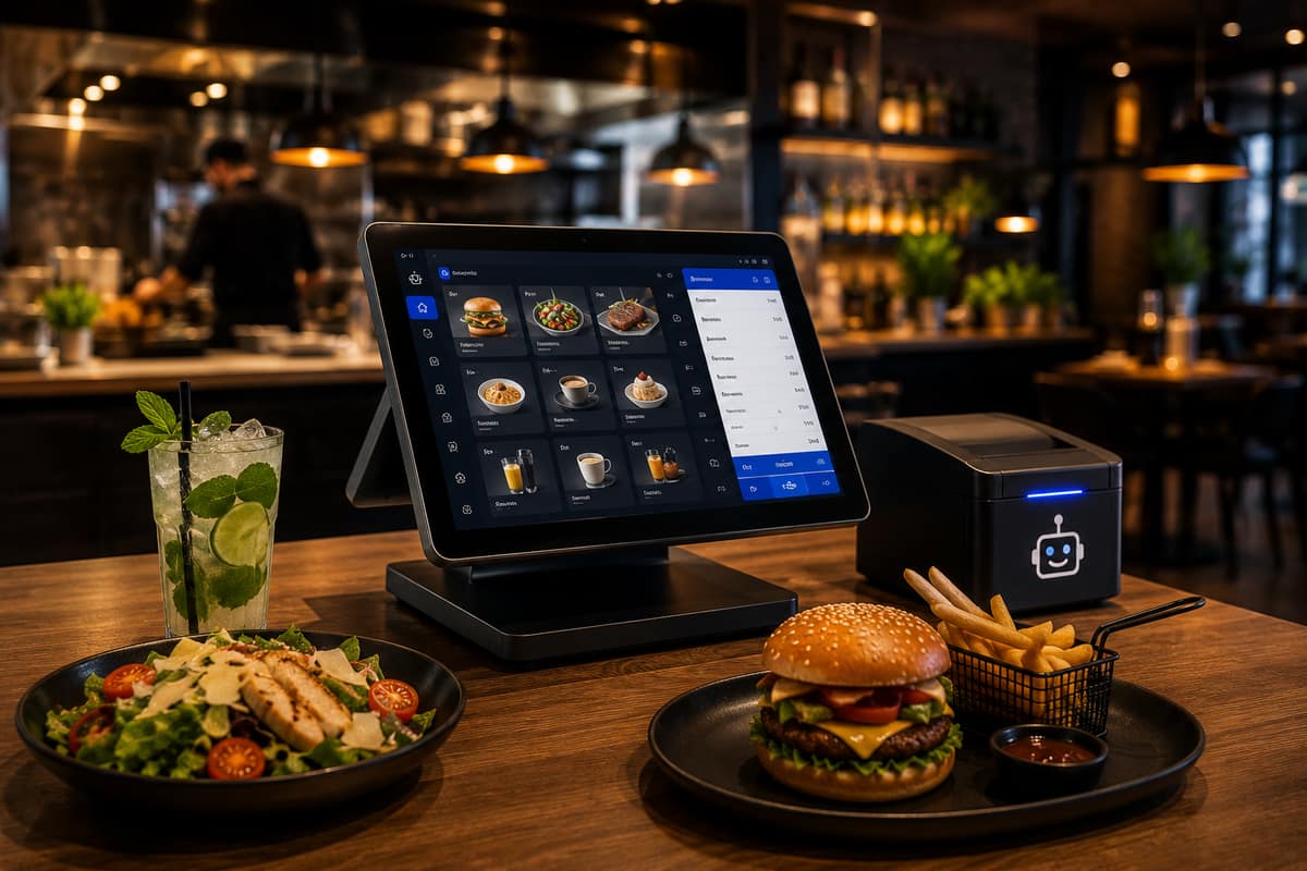 Restaurant and bakery using RobotCaisse POS