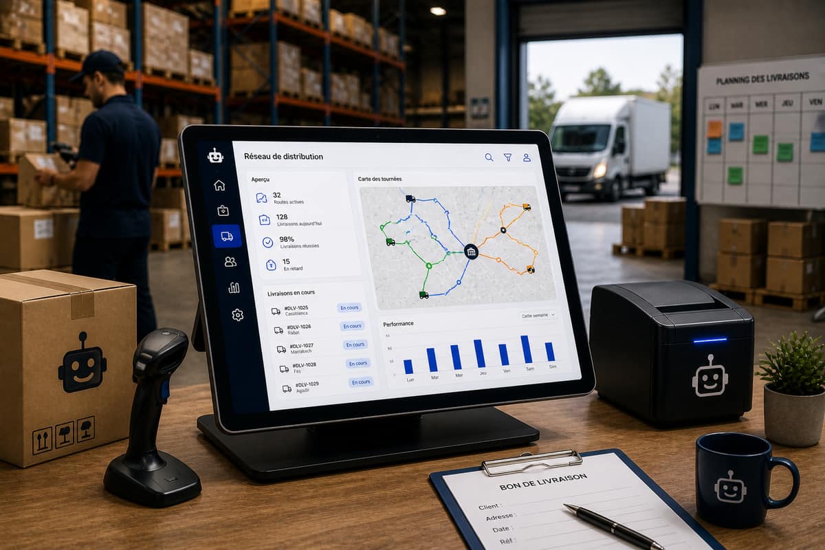 Grocery and market using RobotCaisse