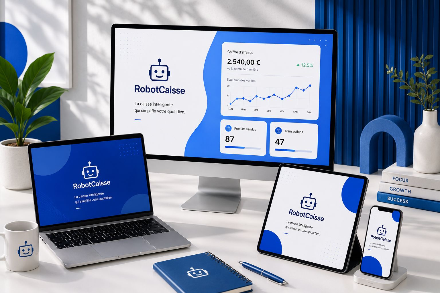 RobotCaisse sur tous les appareils