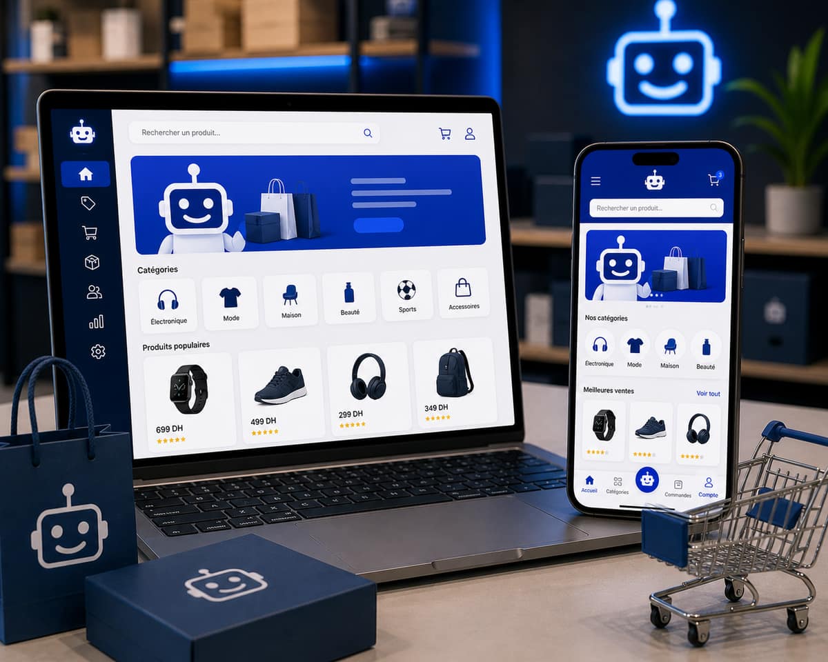 RobotShop online store preview
