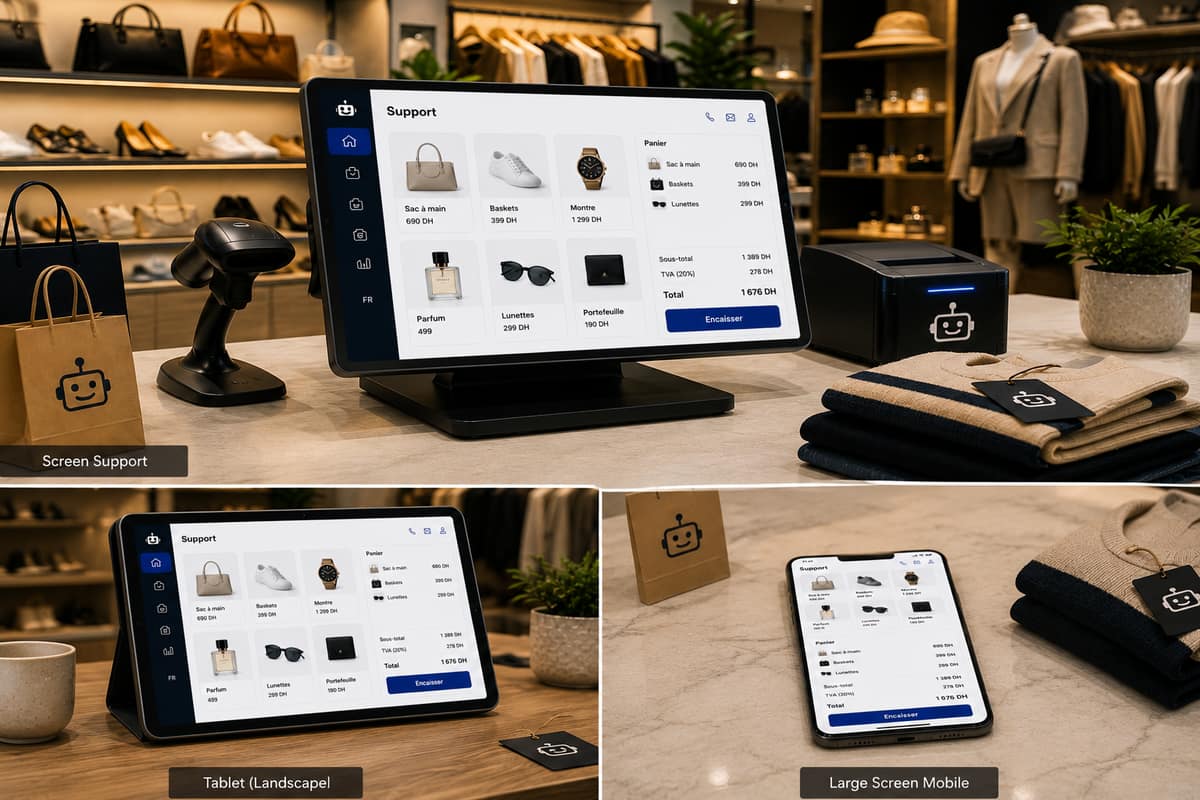 RobotCaisse device lineup